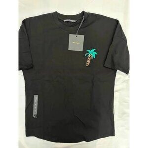 Palm Angels Palm Tree Logo T-Shirt Black Size Small